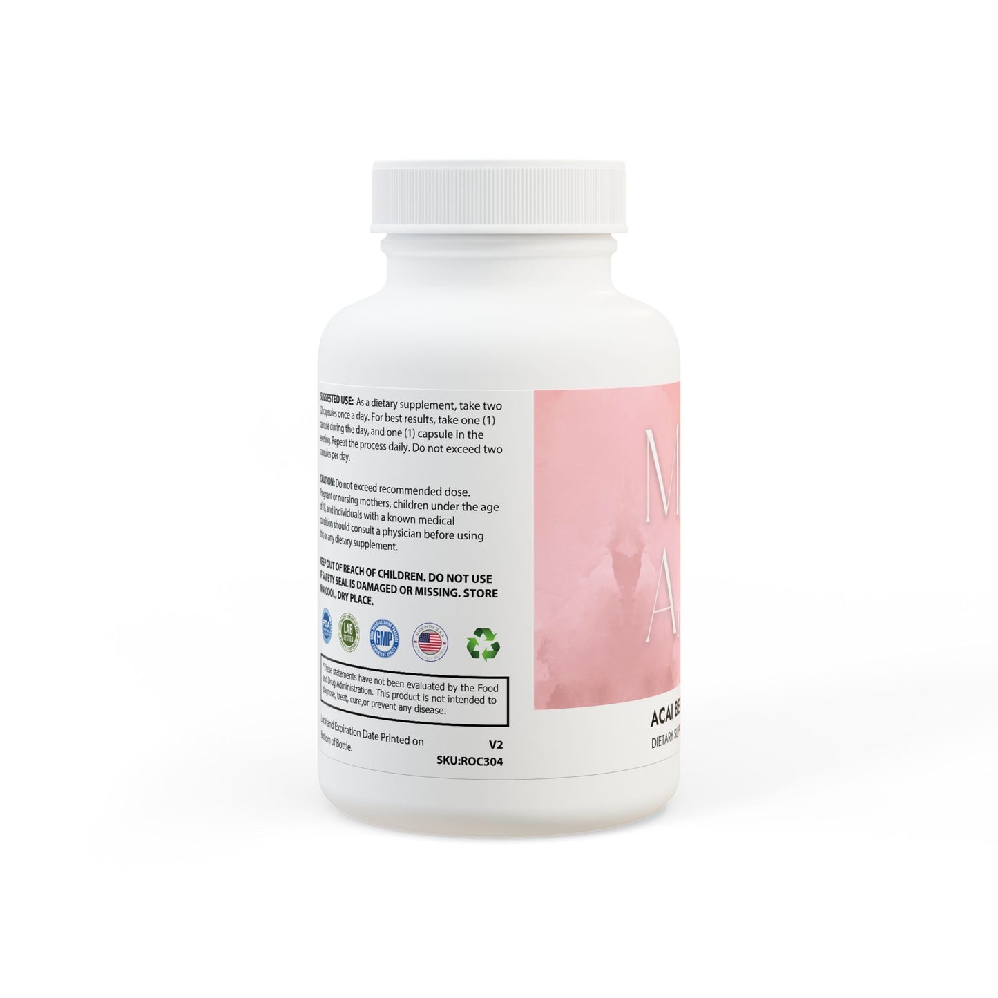 Acai Berry Complex Supplement (60 Capsules)