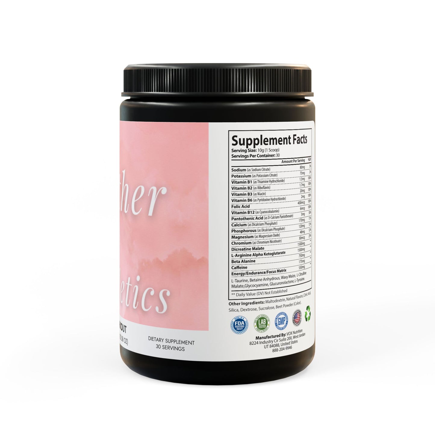 Pre-Workout Supplement, Watermelon (300g, 10.58oz)