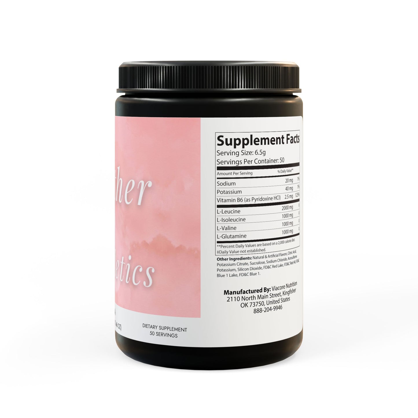 BCAA Supplement, Grape (325g, 11.46oz, 50 servings)