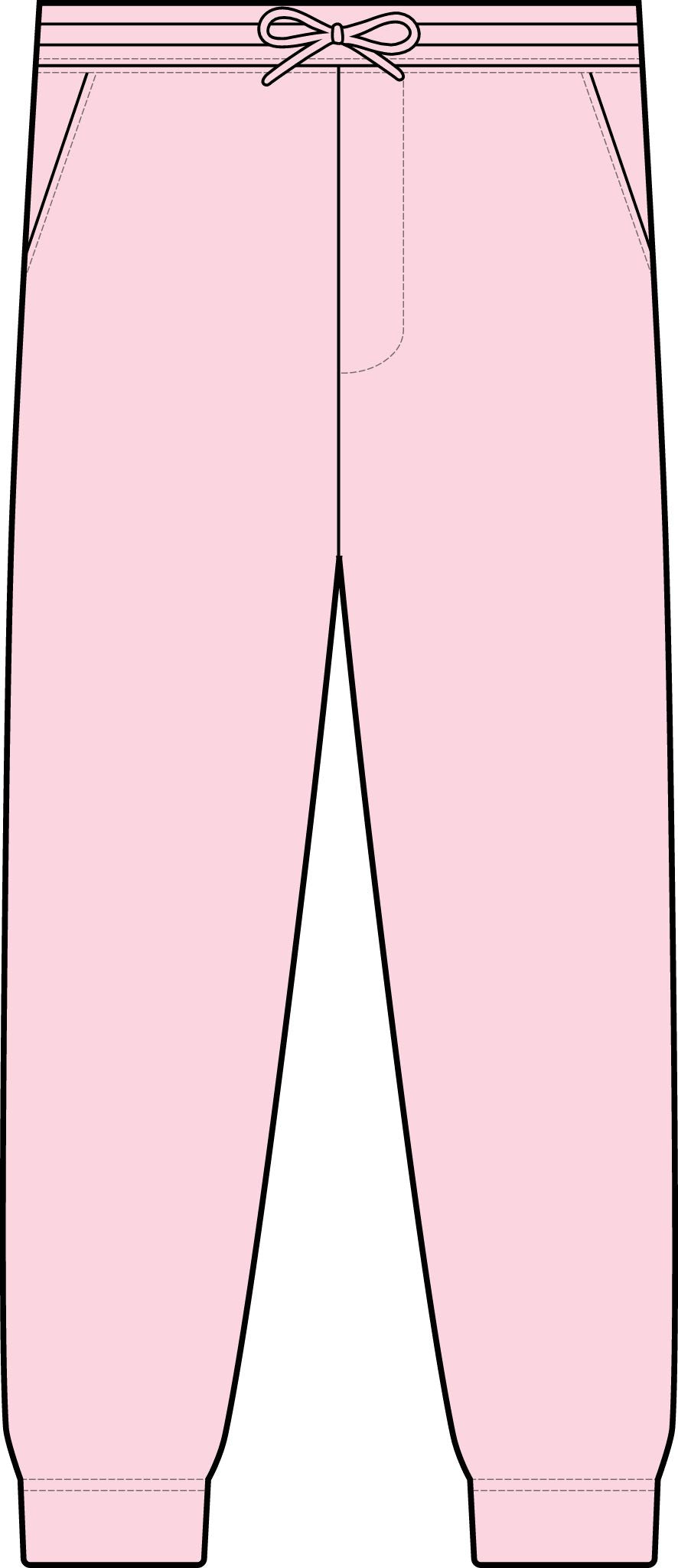 LA FEMMEnina Tie-Dyed Fleece Sweatpants