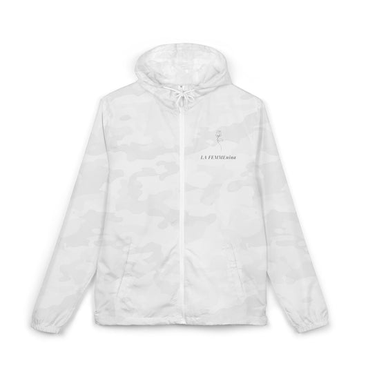 LA FEMMEnina Stay Grounded' Windbreaker Jacket